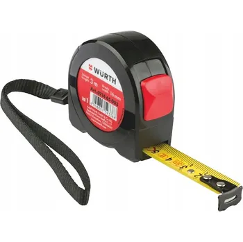 metr WURTH SVINOVACÍ METR KAPESNÍ MĚŘICÍ PÁSMO 3M / 16MM