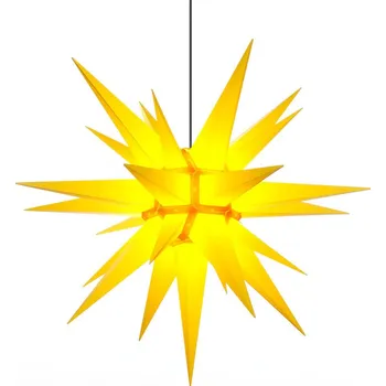 umělá květina Herrnhutská hvězda A13 - Ø cca 130 cm, žlutá