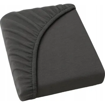 Prostěradlo Prostěradlo jersey s gumou 70x140 Šedé Tmavé Grafitové do postýlky