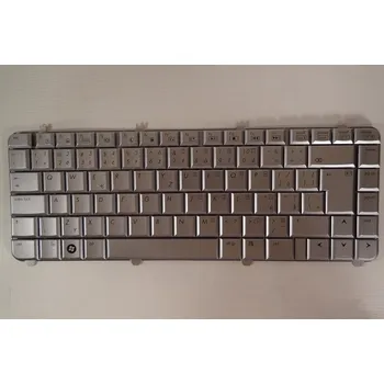 Náhradní klávesnice pro notebook Originální klávesnice (CZ) pro HP Pavilon dv5 stříbrná