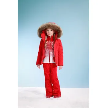 POIVRE BLANC W23-0802-JRGL/A STRETCH SKI JACKET SCARLET RED 9 Velikost: 10 let / 140 cm