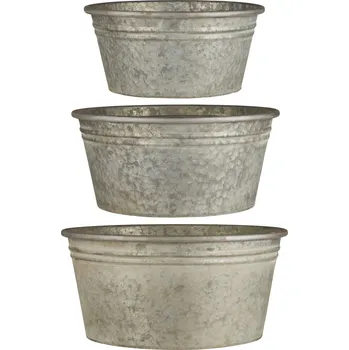 Obal na květináč Ib Laursen Plechový obal na květiny Conical Urban Garden S