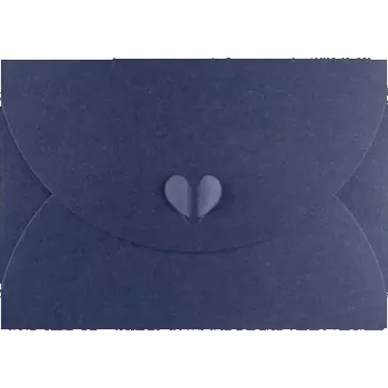 Obálka Obálka motýl tmavě modrá C7 (82x113mm)