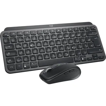 Logitech MX Keys Combo Mini for Business, set bezdrátové klávesnice a myši - černá