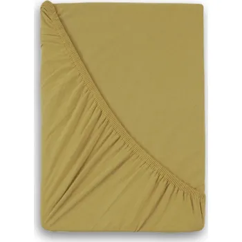 Prostěradlo Kvalitex Jersey prostěradlo s lycrou béžové 120x200cm