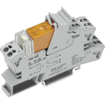 Relé WAGO 788-304 reléový modul, 24 V/DC, 16 A, 1 přepínací kontakt, 1 ks