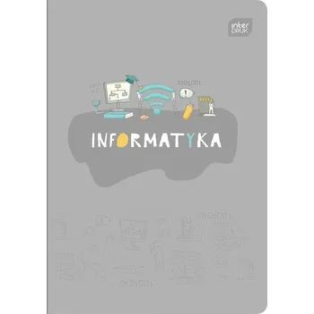 Sešit Sešit A5 s mřížkou Interdruk, 60 listů, informatika