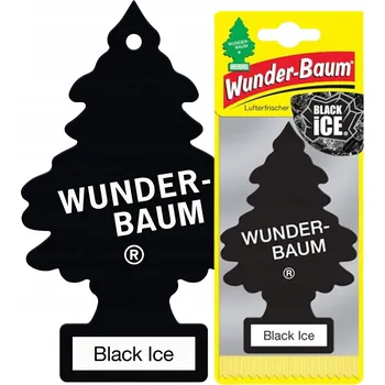 Vůně do auta Osvěžovač vzduchu Wunder-Baum Black Ice