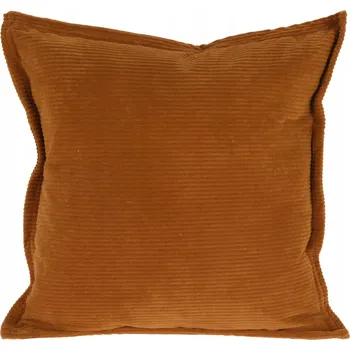 Dekorativní polštářek Dekorační polštář Manšestr, 45x45cm, okrová