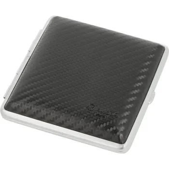 Kožená tabatěrka Caseti - carbon