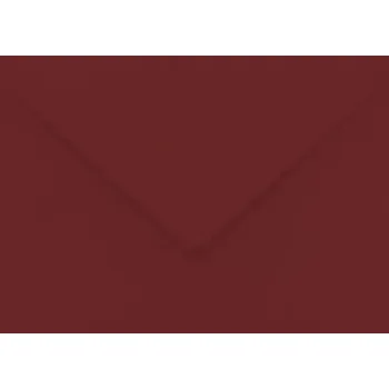 Obálka Poštovní obálka tmavě červená C7 (82x113mm)