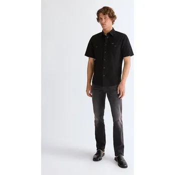 Pánské džíny Pánské jeans Wrangler Greensboro Raven Ash 112377796 Velikost: W34 / L34