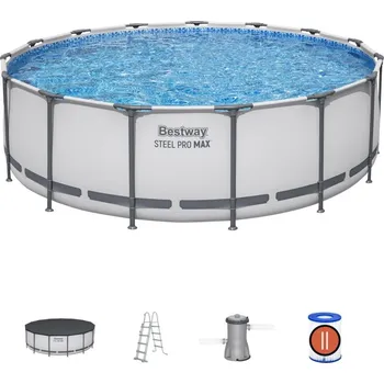 Bazén Bestway Bazén s konstrukcí 4,57 x 1,22 m set včetně příslušenství