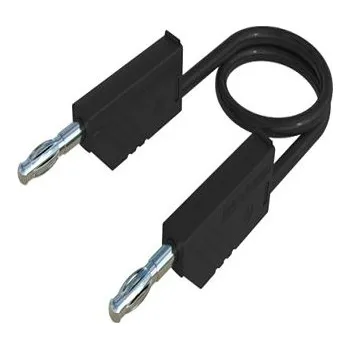 Měřicí kabel Hirschmann Test a Measurement Zkušební sonda, Bílá 32A, délka kabelů: 50 cm, 60 V, Polyvinylchlorid, úroveň kategorie: