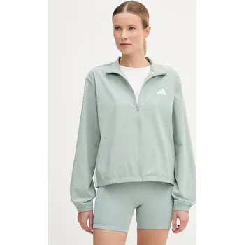 Pánská větrovka Tréninková bunda adidas Performance KC5489 tyrkysová 60X, vel. XS