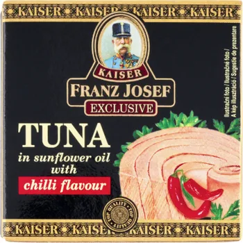 Franz Josef Kaiser Tuňák ve slunečnicovém oleji s příchutí chilli 80 g