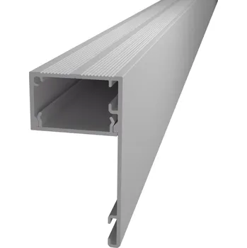 LED lišta Nástěnný profil lišta pro LED pásky N12 bílý - profil lišta bez difuzoru 2m - LED Solution - LP408W - LP408W