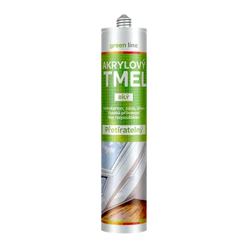 Tmel Den Braven VÝPRODEJ Akrylový tmel Green Line 280 ml bílá