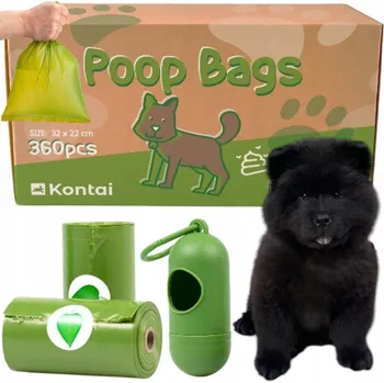 sáček na exkrement Sáčky na exkrementy Kontai 360 ks