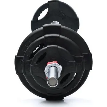 Escape Fitness Escape Fitness Nakládací činka s černými kotouči Escape