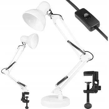 Lampička Stolní lampička Masterled LENA bílá, výkon až 60 W