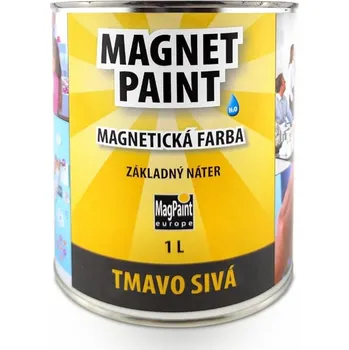 barva na zeď Magnetická barva 1 l šedá