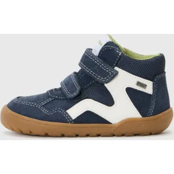 Dětská sportovní obuv Dětské celoroční barefoot boty Lurchi Jarven s membránou, na suchý zip, modré | Botonozka.cz Velikost: 34