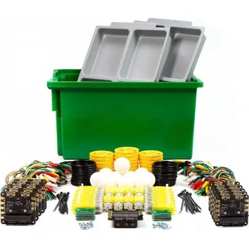 Elektronická stavebnice Kitronik Lesson in a Box - Simple Robotics pro BBC micro:bit (bez micro:bit)