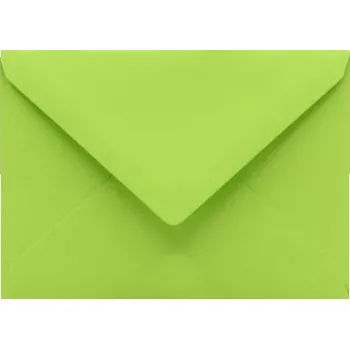 Obálka Poštovní obálka zelená C7 (82x113mm)