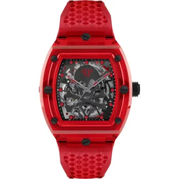 Hodinky Philipp Plein PWPTA0224 Automatic Mens Watch The keleton Crystal 44mm 5ATM