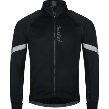 Cyklistické oblečení KILPI - Bunda pánská softshell ZAIN-M, černá