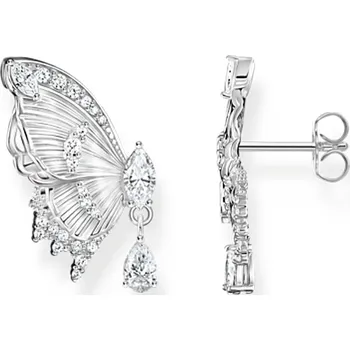 Hodinky Thomas Sabo H2328-051-14 Ohrstecker butterfly mit Steinen silber Damen