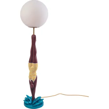 Lampička Stolní lampa LADY DIVER 95 cm, žlutá, pryskyřice, Seletti