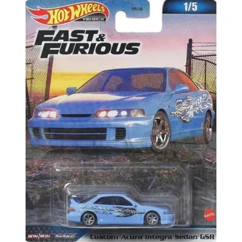 autíčko Acura Integra Sedan GSR Custom Fast & Furious 1:64 - Hot Wheels Acura Integra - kovový model