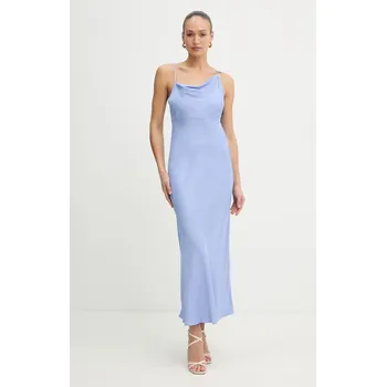 Dámské šaty Viskózové šaty Twinset 261TP2760 modrá 50X, vel. 34