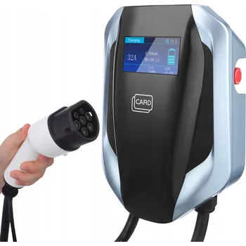 Nabíjecí stanice pro elektromobil Nabíječka do auta Typ 2 22kW Přenosná nástěnná nabíjecí stanice Mobilní EV Elektrikáři 5m