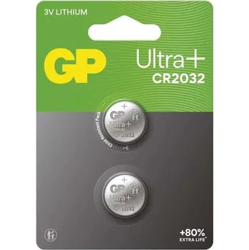 Článková baterie Baterie CR2032 GP Ultra Plus lithiová 2ks