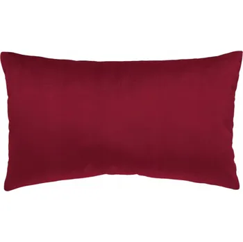 Povlak na polštářek DEKORATIVNÍ povlak na polštář sametový velur vínový bordó vínové 40x70