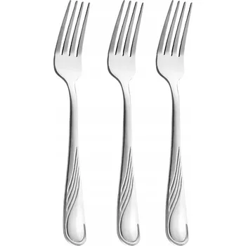 Příbor JÍDELNÍ VIDLIČKY SADA PŘÍBORŮ 3 ks SADA PŘÍBORŮ KAMILLE