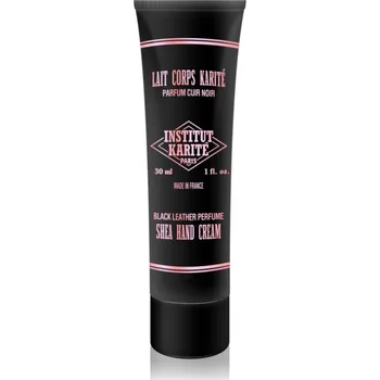 Péče o ruce Institut Karité Paris Black Leather Shea Hand Cream ochranný krém na ruce 30 ml