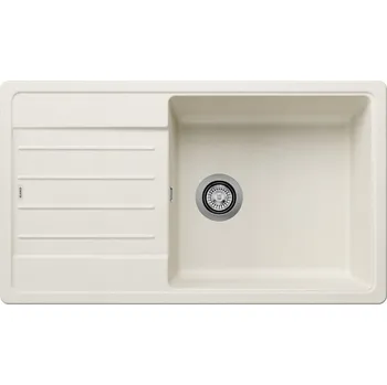 Granitový dřez V tomto dřezu se dokonale snoubí klasické linie s moderní funkčností a je vybaven prostornou hlavní mísou a extra velkou mísou (XL), která poskytuje velkorysý prostor pro mytí nádobí. Jeho konstrukce umožňuje oboustrannou instalaci, takže je univerzální v