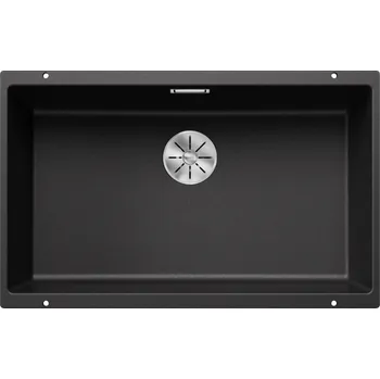 Granitový dřez Elegantní podomítkový kuchyňský dřez s jednou mísou a nadčasovým designem. Univerzální systém pro různé dispozice s prostornou hlavní mísou. Vysoce kvalitní prvky včetně krytého C-výtoku a odtokového systému InFino pro snadnou údržbu. K dispozici voliteln