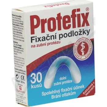 Péče o zubní náhradu Protefix Fixační podložky - dolní zub.prot.30ks
