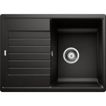Granitový dřez Tento dřez má moderní design s jasnými liniemi a díky zmenšené odtokové ploše umožňuje funkční a pohodlnou práci v kompaktním prostoru. Jeho klasické uspořádání mísy podporuje oboustrannou instalaci, takže je univerzální pro různé dispozice kuchyně.&nbsp;