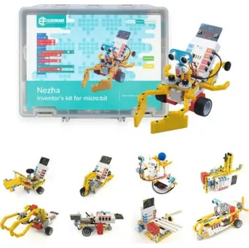 Elektronická stavebnice Nezha Inventor´s kit pro mladé vynálezce 48v1 pro micro:bit (bez micro:bit)