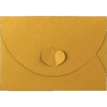 Obálka Obálka motýl zlatá C7 (82x113mm)