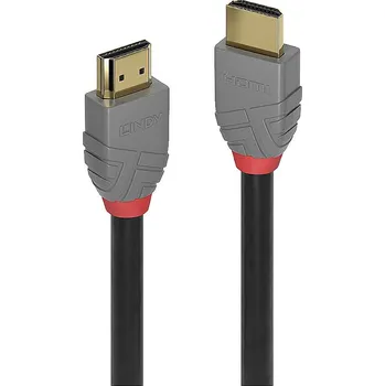 Audio kabel LINDY HDMI kabel Zástrčka HDMI-A, Zástrčka HDMI-A 0.50 m černá 36951 8K UHD HDMI kabel