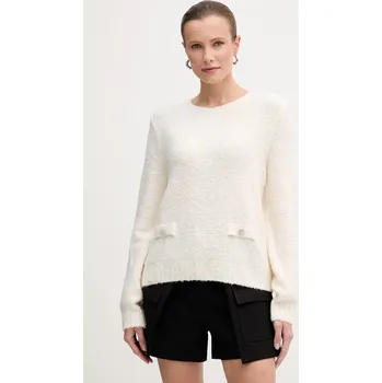 Pánský svetr Svetr z vlněné směsi Morgan MOUNIE béžová 01X, vel. M