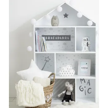 Dětsný nábytek Dětská knihovna Grey House - poškozená krabice