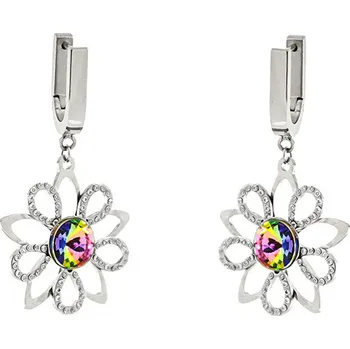 Náušnice Foxette Náušnice z chirurgické oceli Petal Shine - Originální F-1128